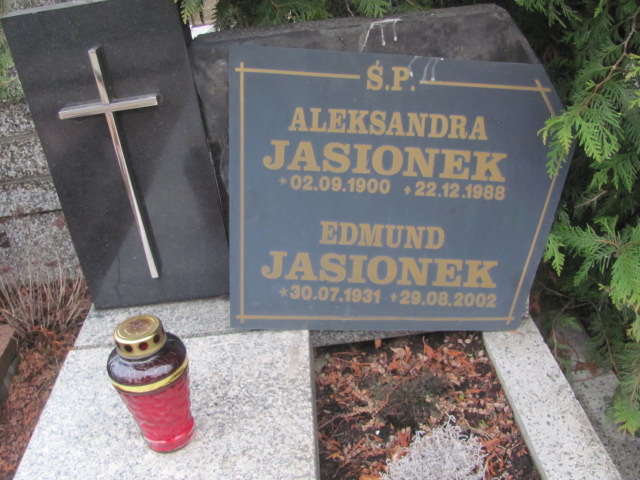 Aleksandra Jasionek 1900 Zielonka - Grobonet - Wyszukiwarka osób pochowanych
