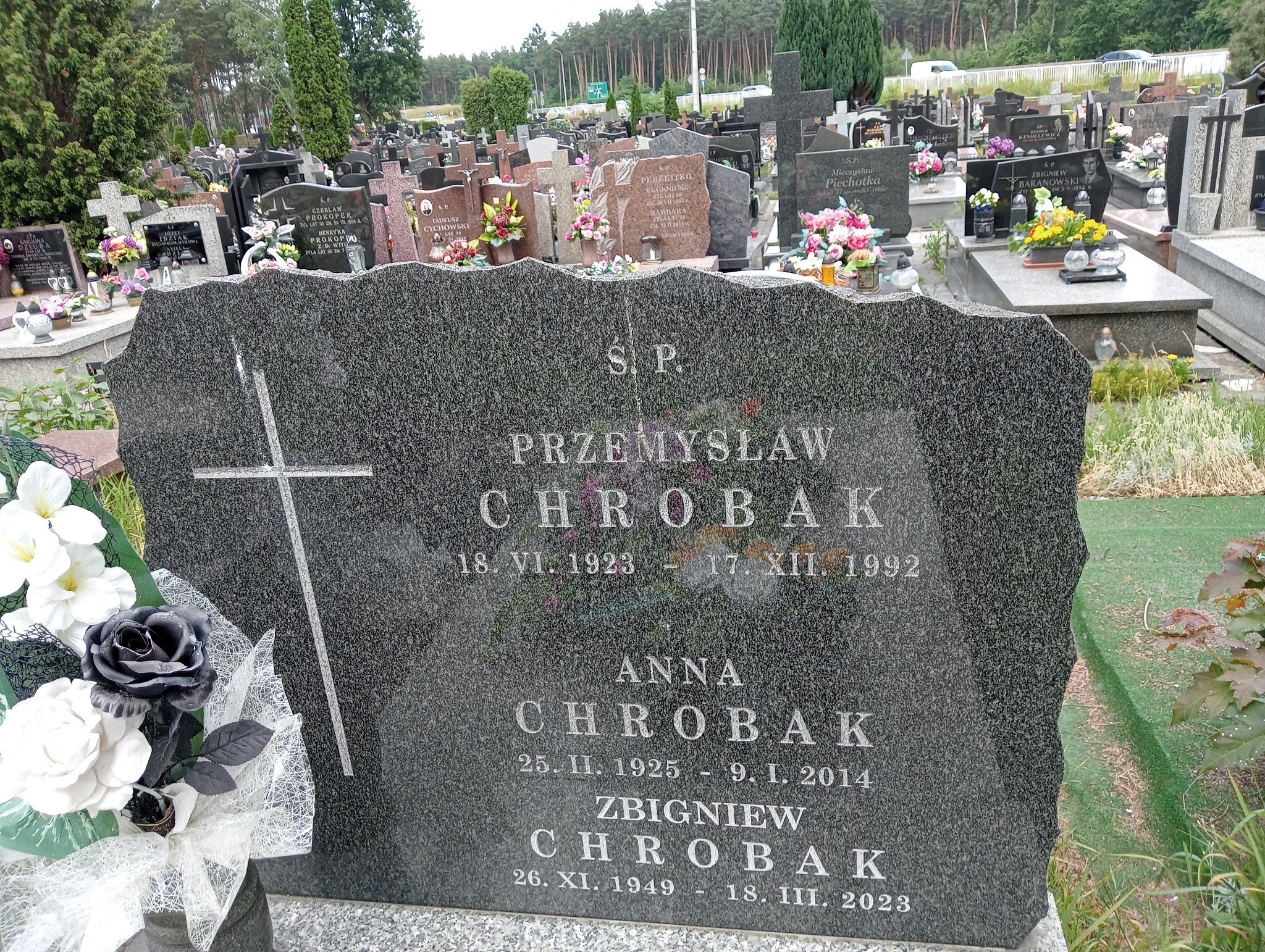 Przemysław Chrobak 1923 Zielonka - Grobonet - Wyszukiwarka osób pochowanych