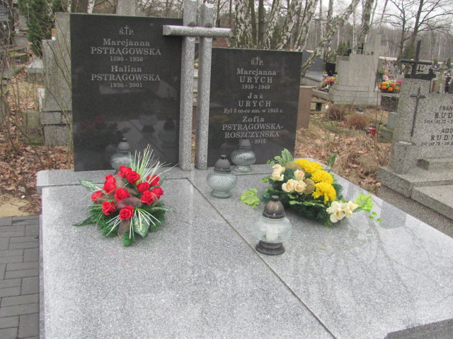 Grób Halina Pstrągowska