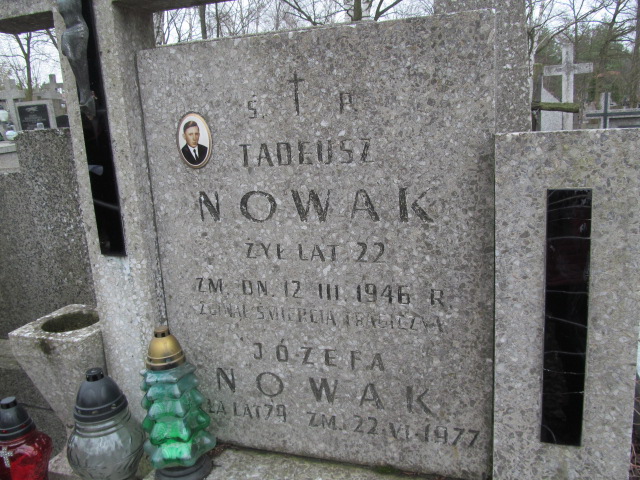 Tadeusz Nowak 1923 Zielonka - Grobonet - Wyszukiwarka osób pochowanych