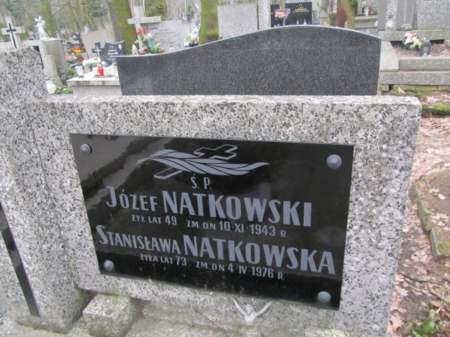 Stanisława Natkowska 1903 Zielonka - Grobonet - Wyszukiwarka osób pochowanych