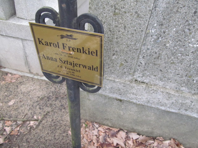 Karol Frenkel Zielonka - Grobonet - Wyszukiwarka osób pochowanych