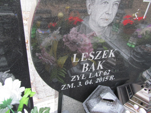 Leszek Bąk 1953 Zielonka - Grobonet - Wyszukiwarka osób pochowanych