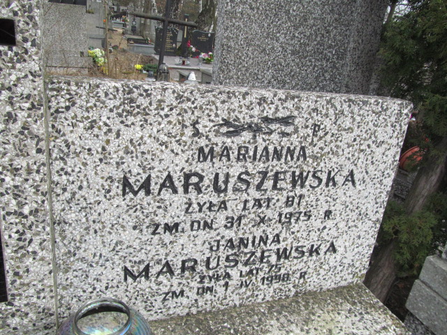 Janina Maruszewska 1923 Zielonka - Grobonet - Wyszukiwarka osób pochowanych