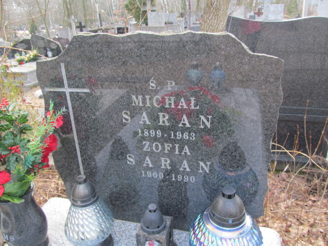 Michał Saran 1899 Zielonka - Grobonet - Wyszukiwarka osób pochowanych