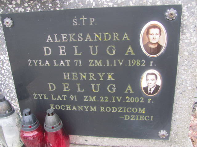 Aleksandra Deluga 1910 Zielonka - Grobonet - Wyszukiwarka osób pochowanych