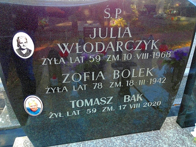 Stefania Bąk 1934 Zielonka - Grobonet - Wyszukiwarka osób pochowanych