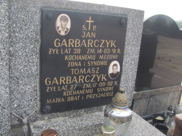 Tomasz Garbarczyk 1975 Zielonka - Grobonet - Wyszukiwarka osób pochowanych
