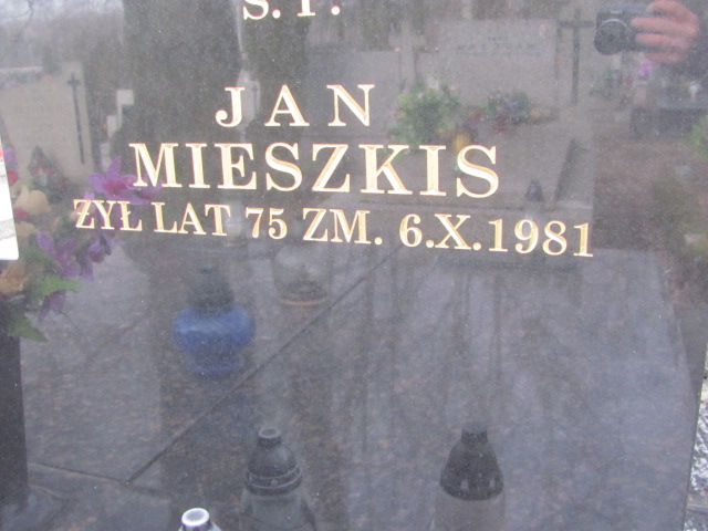 Józefa Mieszkis 1908 Zielonka - Grobonet - Wyszukiwarka osób pochowanych