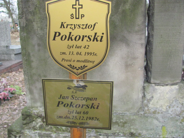 Jan Pokorski 1922 Zielonka - Grobonet - Wyszukiwarka osób pochowanych