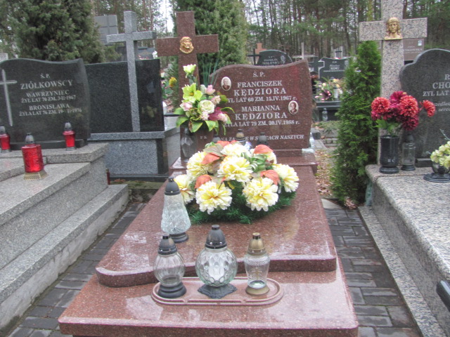 Grób Franciszek Kędziora